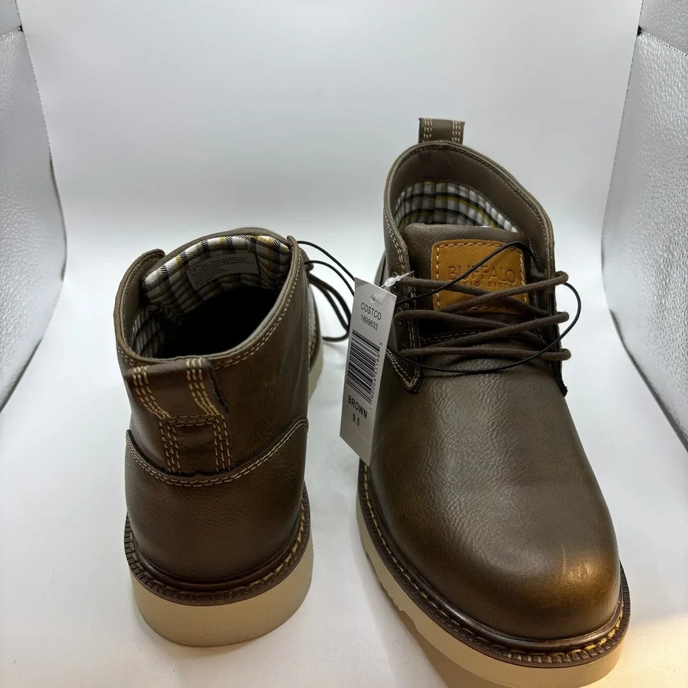 Buffalo David Bitton Brown‎ Boots Mens Size 9.5